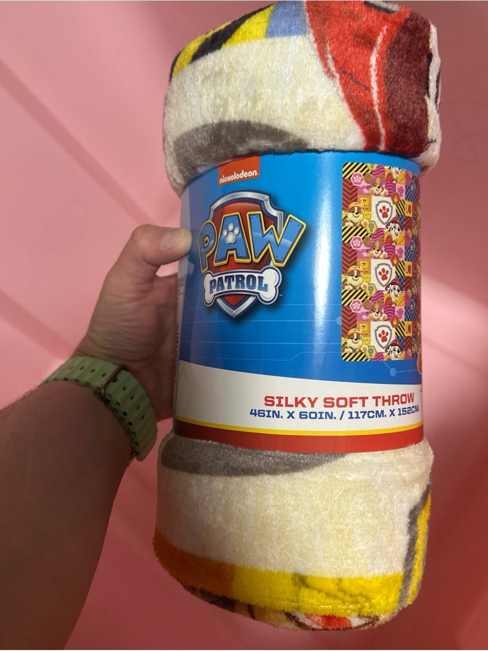 Nickelodeon PAW Patrol Silky Soft Throw Blanket 46x60 Multicolor New